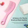 Wet Brush Detangling Comb, Unisex - 1 Count, Wave Tooth