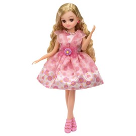 Takara Tomy LW-01 Licca-chan Dress Sweet Bouquet, Dress-Up, Doll, Pretend Play, Toy, Ages 3 and Up, Passed Toy Safety Standards, ST Mark Certified, Licca TAKARA TOMY One Size