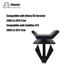 LXROAR01 2PCS Front Bumper Inner Clips Compatible with Chevy C6