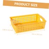 STOBAZA Ganizer Bins 6 Pack Mesh Storage Basket for Desk