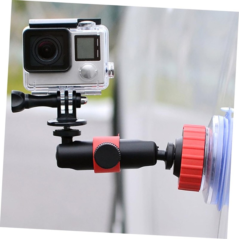 SHINEOFI Suction Camera Mount for Windshield Dashboard Durable Action Camera