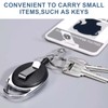 3-Pack ID Badge Holders with Retractable Keychains, Retractable Badge Reels,