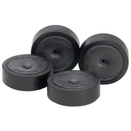 Tamiya Mini 4WD Upgrade Parts No.544 GP.544 Low Friction Large Diameter Low Height Tire (1.2 inches (31 mm) & Carbon Reinforced Wheel (Dish) 15544 (Mini 4WD)