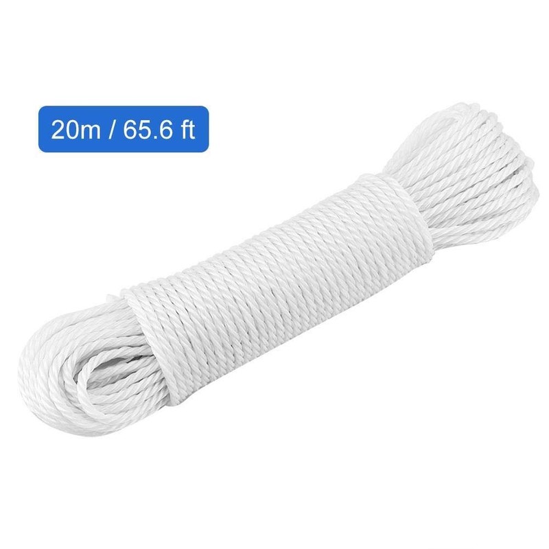 MAGT Nylon Washing Line 20 m Thick Windproof Camping Garden