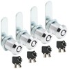 Uenhoy 4 Pack Tubular Cam Lock 1 Inch Cabinet Cam
