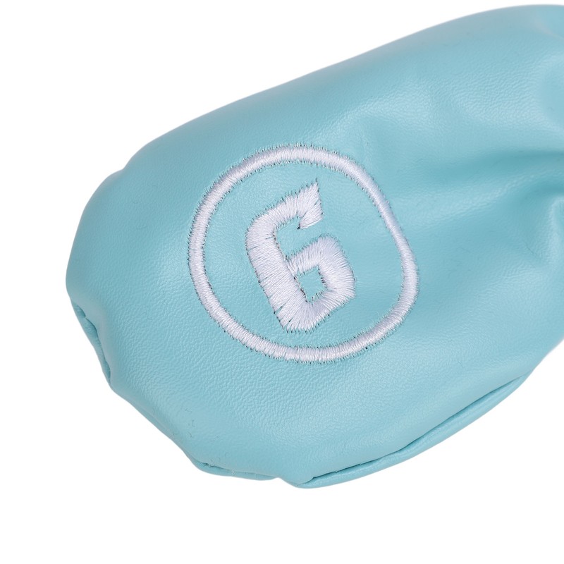 9pcs Golf Club Cover PU Leather Stylish Portable Golf Head
