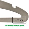 Koobay 17" Eco-Friendly Cardboard Hangers for Adult Clothes - 50