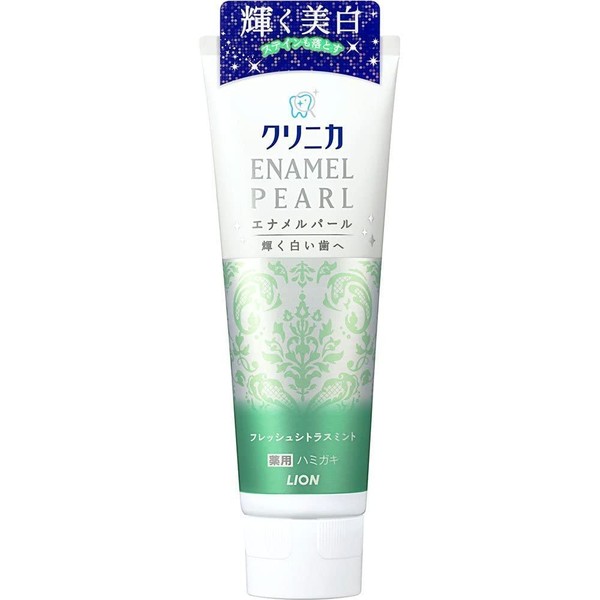 Lion Clinica Enamel Pearl Fresh Citrus Mint 4.6 oz (130 g) (Oral Care Toothpaste) x 60 Piece Set (4903301205760)