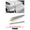 VMS Racing 13 inch SPIKE ANTENNA in SILVER Billet Aluminum