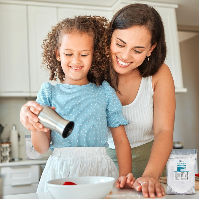 Mediterranean Sea Salt for Grinder Refill, Extra Coarse Grain (1-Pound