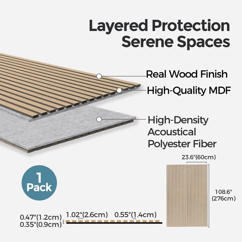 AKUMAX Small Soundproof Wall Panels-Acoustic Panels 4.72x6.3inch 3D Wall Panels