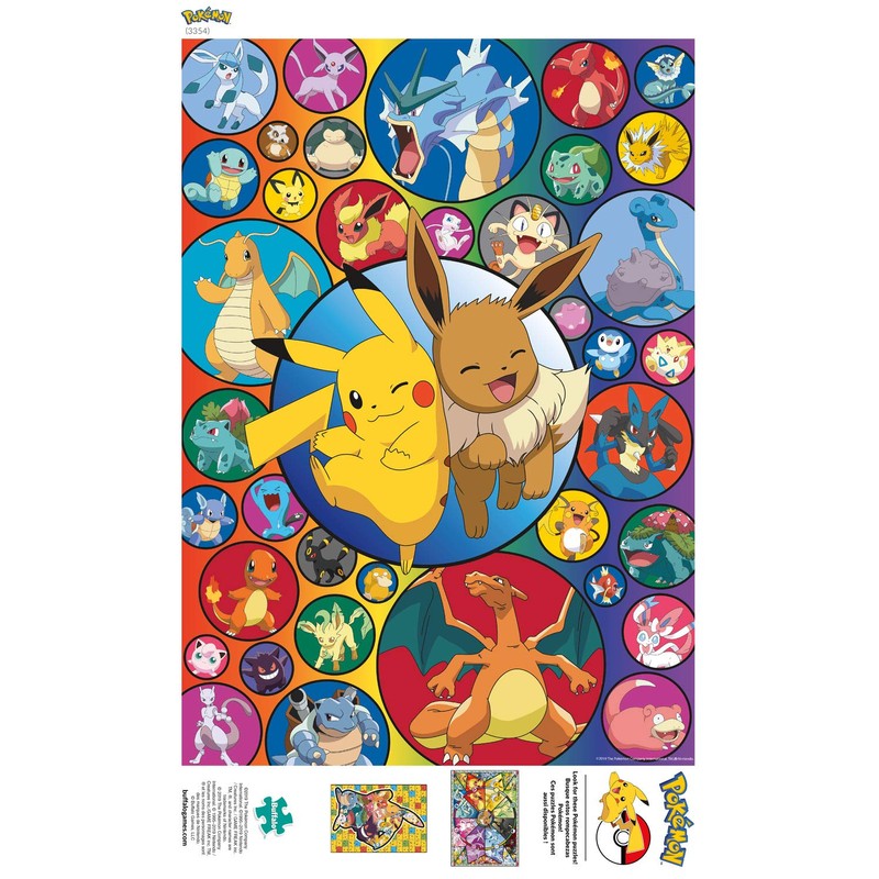 Buffalo Games - ポケモンバブル - 500ピース ジグソーパズル