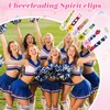 BFZMSLY Cheer Pins Making Kit, Spirit Clothes Clips Craft Set,