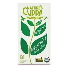 Natures Cuppa Organic Peppermint Tea 50 Bags