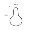 Vispronet Steel Gourd Hook – Intended for Light Duty Use