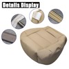 NLQR Tan Driver and Passenger Side Bottom Replacement Microfiber Leather