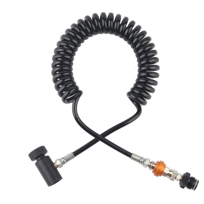 Gurlleu PCP Paintball Remote Line Coil & Fill Station Hose,