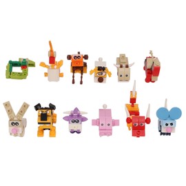 Animals Building Blocks Chinese Zodiac Building Brick Stem Toys for Children Birthday Gifts Prizes