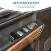 PDKLIN for Silverado Front Door Power Window Switch Panel Trim