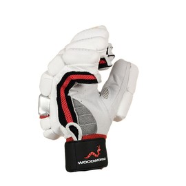 Woodworm Cricket Test Elite Batting Gloves Mens - Left Handers