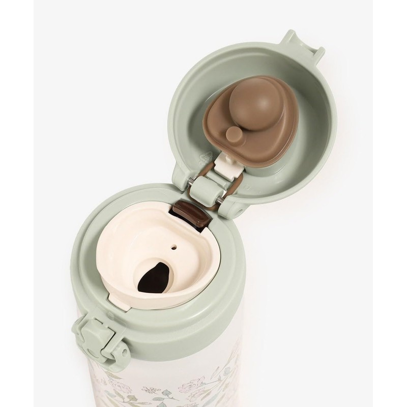 Afternoon Tea Living HS99 Flower Art One-Touch Bottle 11.8 fl