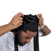 ForceWave 2 Pieces Silky Durag Pack for Men Women Waves,