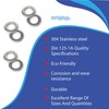 M12 Stainless Steel Washers, Form A Thick Flat washer Grade