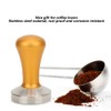 58mm Gold Detachable Coffee Tamper Stainless Steel Coffee Powder Pressing