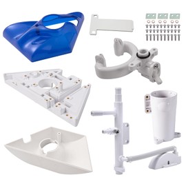 ATIE Pool Cleaner Body Frame Rebuild Kit with Replacement Parts Top K5, Base K10, Frame K145, Water Management System K25, Feed Pipe K30, Vacuum Tube for 280 Pool Cleaner