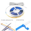 LED Under Cabinet Lighting Kit 6PCS 12V COB LED Strip