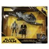 DC BLACK ADAM VS INTERGANG MERCENARY EXCLUSIVE VEHICLE NIB FIRST