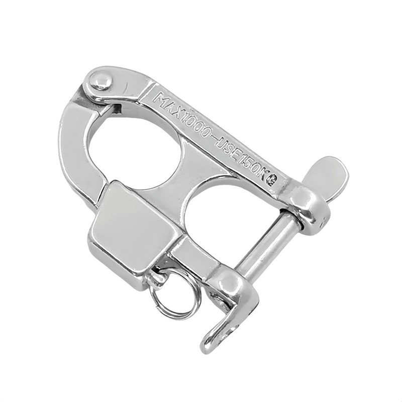 Double gate 316 Stainless Steel Screw Lock Pull Locking Shackle