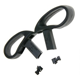 ENET Front Seat Tilting Handle Left & Right 100% New Black Plastic T Shape Modern Ambidextrous Powder Coated Car Seat Adjustment Lever Seat Adjustment Lever