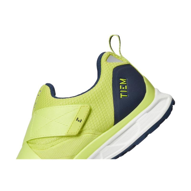 TIEM Mens Slipstream Cycling Shoe Citron/Navy 10 M