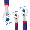 WORKPRO WORKPRO Adjustable Spanner Set 3-Piece, Metric and SAE Wrench