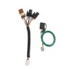 WEISEN 4-Way Trailer Wire Harness For Nissan 05-25 Frontier 05-15