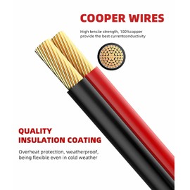 SAE Extension Cable 16AWG, BERLAT SAE to SAE Extension Cord DC Power Automotive Extension Cable for Solar Panels,Cars, RVs,Trucks,Boats, etc - Contain 1*SAE Polarity Reverse Adapter (1.65FT)