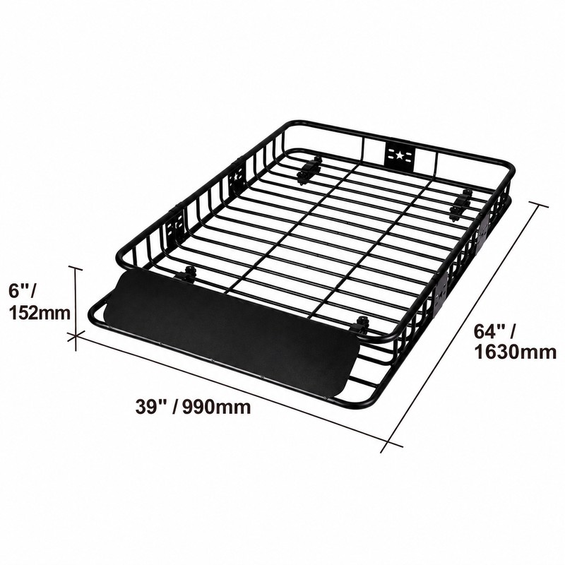 Roof Rack Cargo Basket for SUVs & Trucks – 200