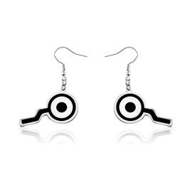CHOORO Anime Earrings Anime Cursed Symbol Earrings Anime Cosplay Jewelry Gift For Anime Lover (Cursed earrings CA)