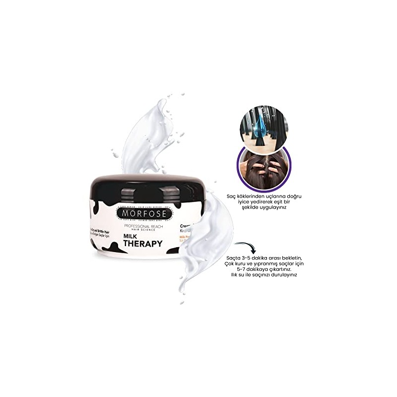 Morfose Milk Therapy Creamy Hair Mask 250 ml