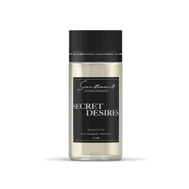 Scentiment - Secret Desires Hotel Collection Diffuser Oil | Aromatherapy Fragrance Inspired by 5-Star Hotels | Luxurious Scent with Notes of Lemon Crème, Raspberry, Pomegranate & Peony (50ml)