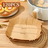 Papel para Freidora de Aire 120 Piezas,RUISTLI Papel Encerado para