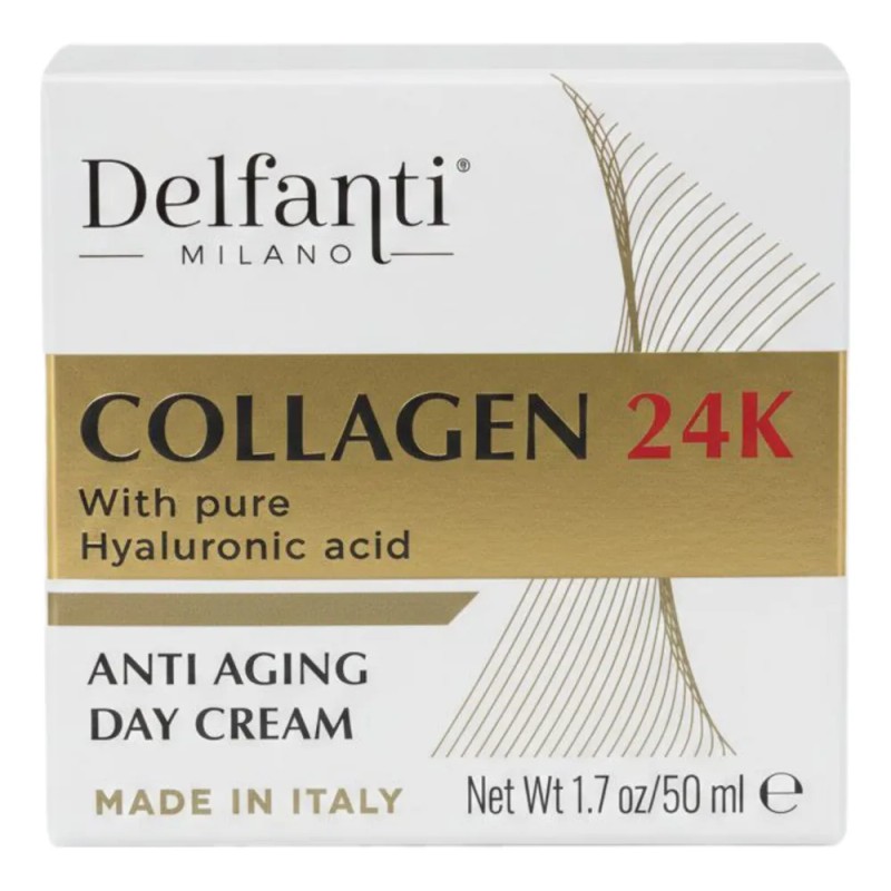 Crema Antiedad 24k Delfanti-milano 50ml Piel 25+ Todo Tipo De