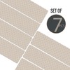 Set of 7 Stair Treads Ultra-Thin with Non Slip Rubber