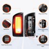 Tresound LED Tail Lights for Dodge Ram 1500 2007 2008,