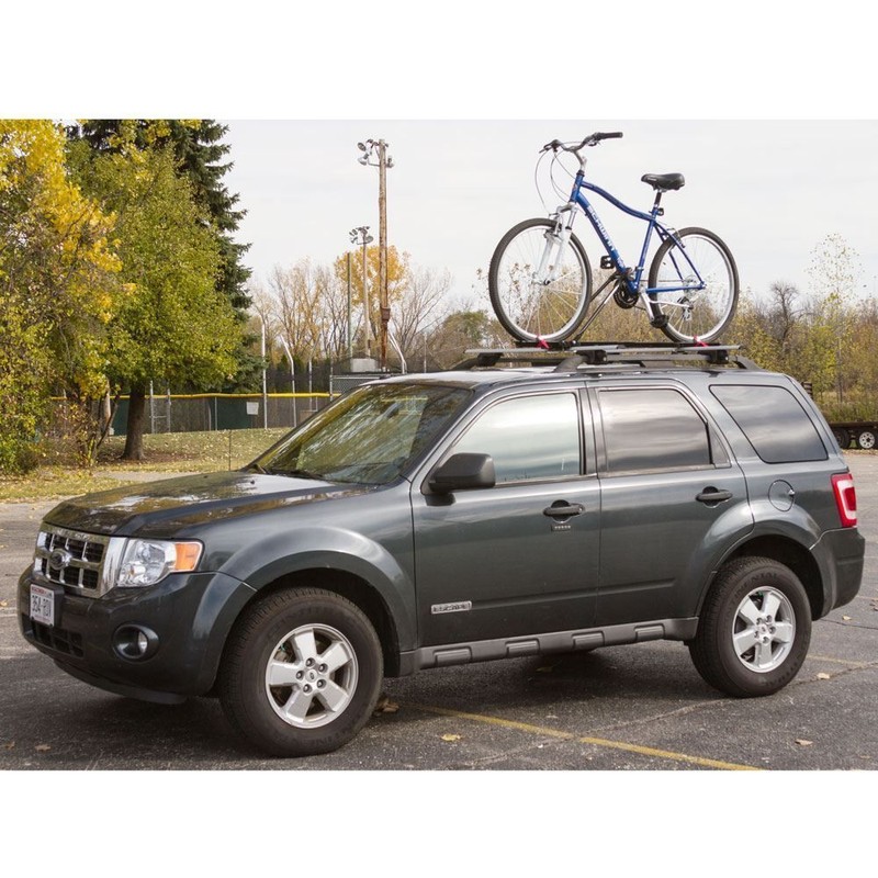 Apex Elevate Outdoor BCR-641 Steel Locking Frame-Mounted SUV Roof Bicycle