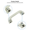 YIGUCS Auto Roof Pull Handle Grab Rail Grey Without Hook
