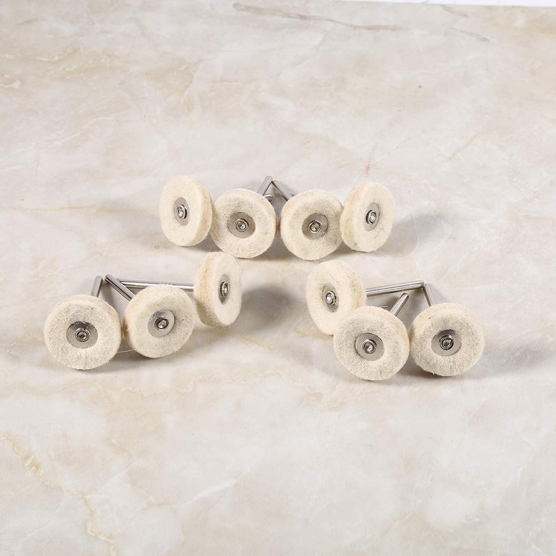 Wool Polishing Disc Grinding Round Wheel with Handle for Metal