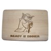 Yoda Ready Is Dinner bereit ist Abendessen Geschenkidee Got Holz