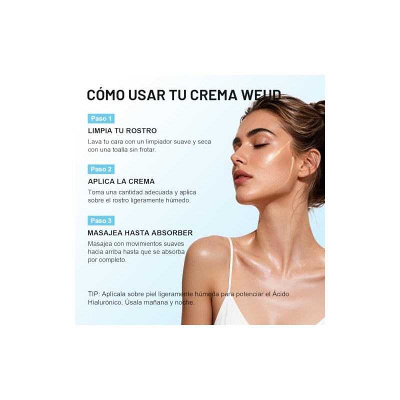 Crema Hidratante con Niacinamida y Centella Asiática 100g/3.53oz